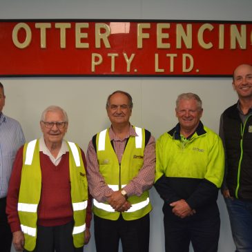A combined 100 years of service with Otter Fencing