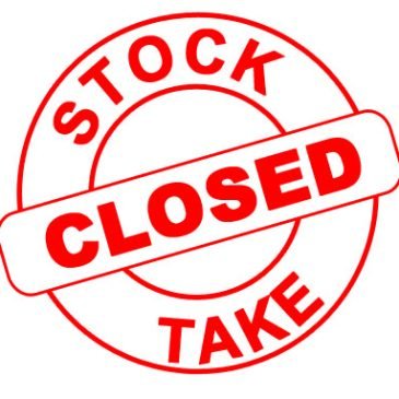 Stock Take Closure Notice